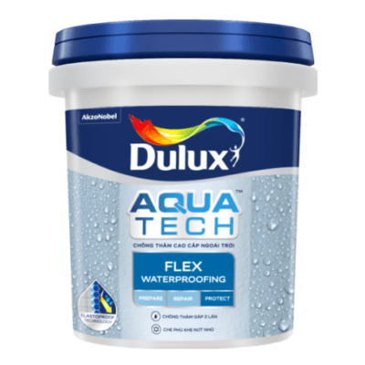 Sơn chống thấm không pha xi măng Dulux Aquatech Flex – W759 – 6kg