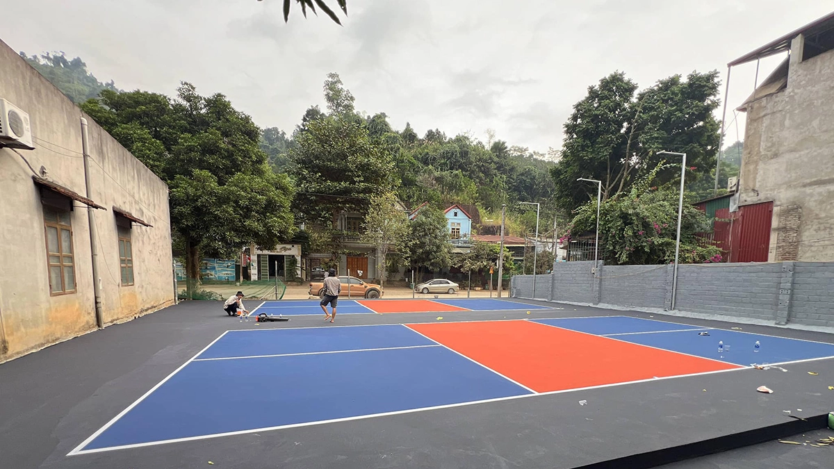 Đơn vị sơn kẻ vạch sân pickleball uy tín - chuẩn từng milimet Đơn vị sơn kẻ vạch sân pickleball uy tín - chuẩn từng milimet