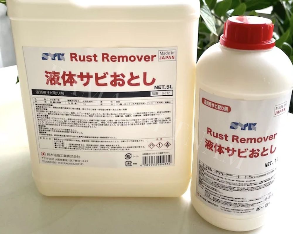 Dung dịch tẩy rửa rỉ sét kim loại Dung dịch tẩy rửa rỉ sét kim loại