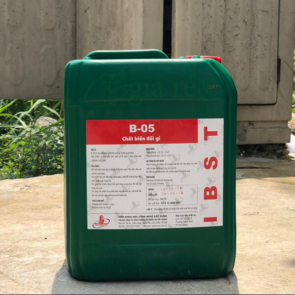 Hóa Chất Tẩy Rỉ Sét BO5 Hóa Chất Tẩy Rỉ Sét BO5