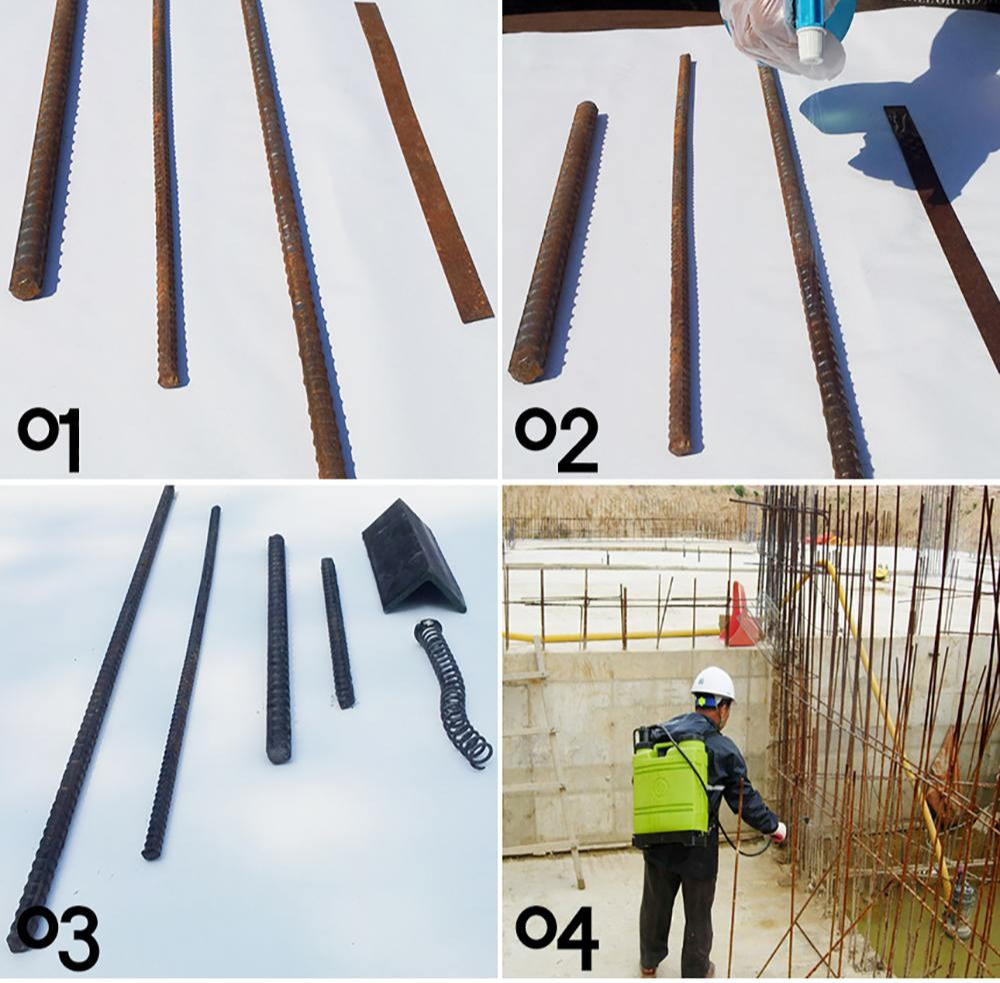 Thi công tẩy rỉ thép cây bằng dung dịch xử lý rỉ chuyên dụng Thi công tẩy rỉ thép cây bằng dung dịch xử lý rỉ chuyên dụng